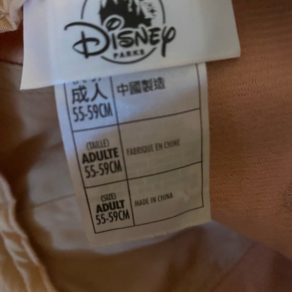 Disney Parks Mickey Mouse Rose Gold Sequin Adult Baseball Cap - Picture 6 of 11